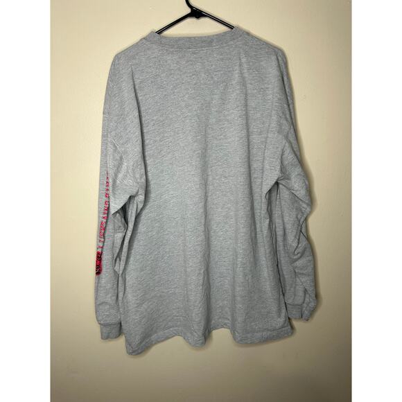 Vintage Men’s XL Team Starter Ball State Cardinals Long Sleeve T-Shirt Logo Tee - Picture 5 of 6